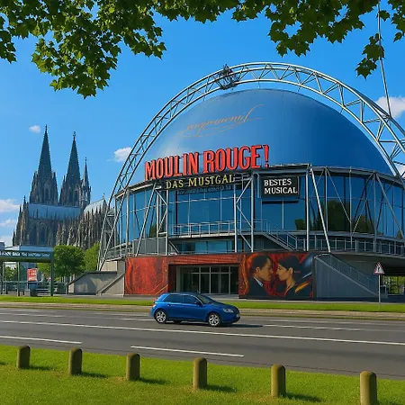 公寓 Penthouse Koeln 2 弗雷兴